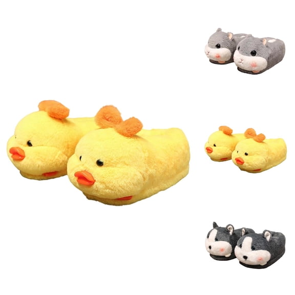 Winter Slippers for Women Lined Cute Warm Cozy Fuzzy Slippers Indoor House Shoes