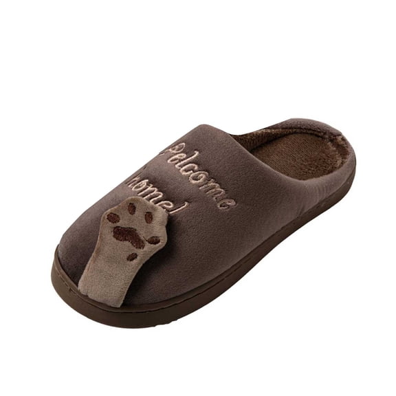 Winter Slippers for Women Indoor And Outdoor Soft Comfortable Fleece Shoes Fuzzy Memory Foam Slip On Home Slippers