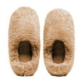 thumbnail image 1 of Winter Slippers for Women Memory Foam Plush Fleece Lined Shoes Fuzzy Soft Sole Indoor And Outdoor Slip On Womens Slippers, 1 of 3