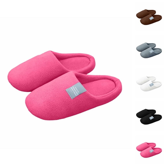 Winter Slippers for Women Warm Cozy Soft Slip On Slippers Indoor Casual Soft Sole House Shoes
