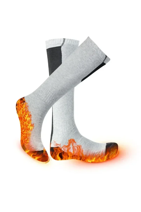 Winter Smart Heating Socks Outdoor Ski Tube Heating Socks Three-speed Temperature Control USB Charging Heating Socks