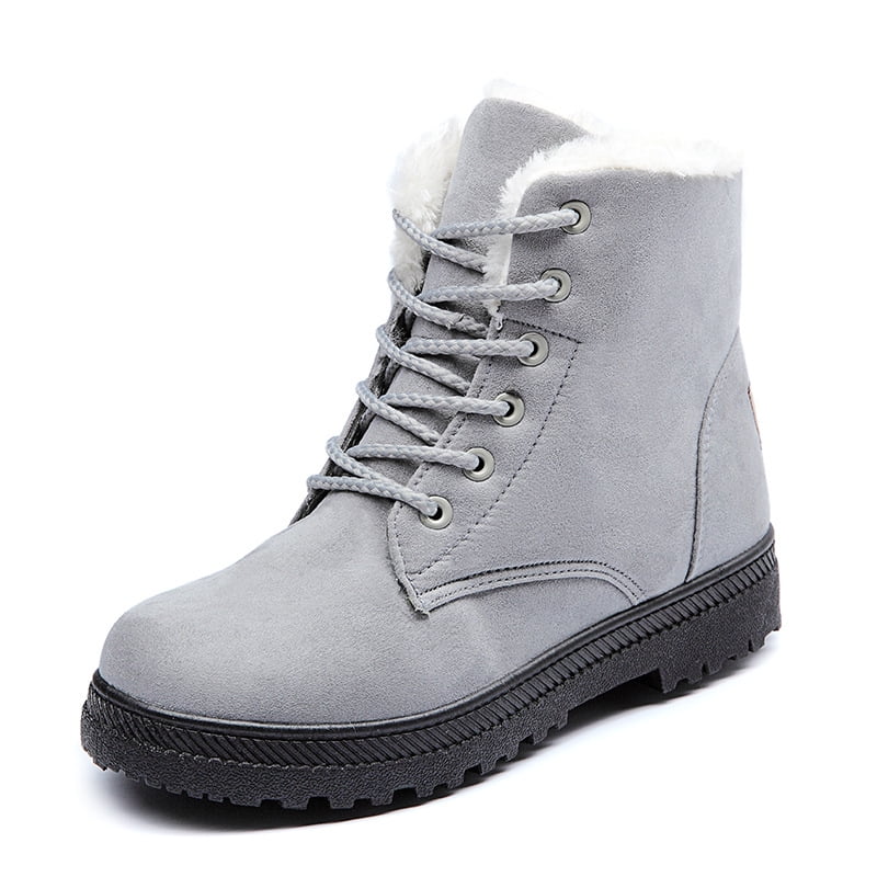 Winter Snow Boots for Women Comfortable Outdoor Anti-Slip Ankle Boots ...