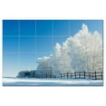 thumbnail image 1 of Winter Snow Ceramic Tile Mural Kitchen Backsplash Bathroom Shower, 401964-M64, 1 of 3