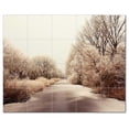 thumbnail image 1 of Winter Snow Ceramic Tile Mural Kitchen Backsplash Bathroom Shower, 401985-M54, 1 of 3