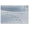 thumbnail image 1 of Winter Snow Ceramic Tile Mural Kitchen Backsplash Bathroom Shower, 402022-M64, 1 of 3
