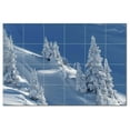 thumbnail image 1 of Winter Snow Ceramic Tile Mural Kitchen Backsplash Bathroom Shower, 402023-M64, 1 of 3