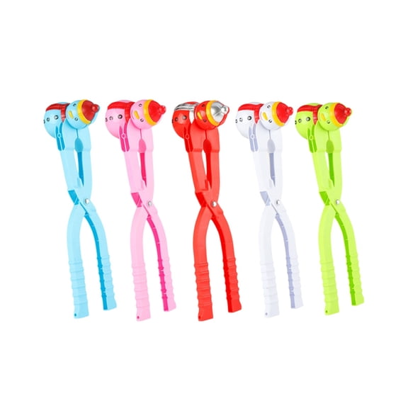 Winter Snowball Maker And Snowman Clipper for Indoor Outdoor and Winter Craft Design Suitable for 7 Years and Up Ideal Play, 38 cm, Multicolor