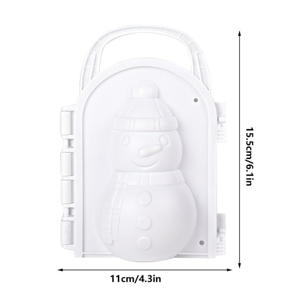 Winter Snowball Tool,Sonw Ball Mold Maker,Snow Ball Shapes Fights Snowman Bear Ice Cream Astronaut for Outdoor Sand Molds Beach Toys,Snow Snow Molding DIY Outdoor Snow Play