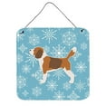 thumbnail image 1 of Winter Snowflake Beagle Wall or Door Hanging Prints, 1 of 1