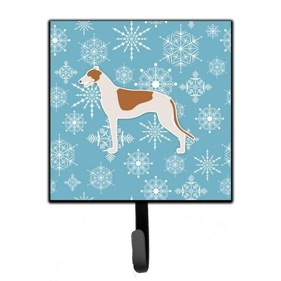 Winter Snowflake Greyhound Leash or Key Holder