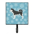 thumbnail image 1 of Winter Snowflake Siberian Husky Leash or Key Holder, 1 of 1
