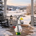 thumbnail image 1 of Winter Snowman Goose Outfits Porch Goose Clothes Fits 23" Cement Plastic Goose Statue for St. Patrick's Outdoor Garden Lawn Yard Patio Statue Art Decor, 1 of 8