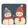 thumbnail image 1 of Winter Snowmans Dish Drying Mat Water Absorbent Non Slip Heat Resistant Dish Drainer Rack Mats for Kitchen, 1 of 8
