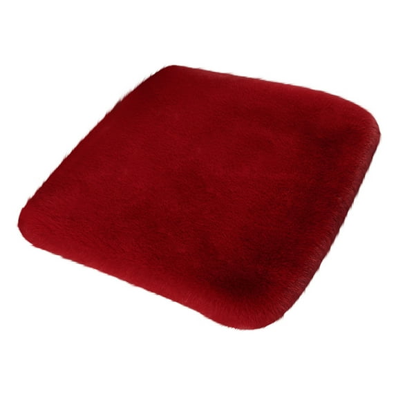 Winter Soft Warm Faux Fur car seat Cushion,Universal fit Plush Front and Back Fuzzy car seat Pads Cushion Cover Protector - 1pcs (Front Seat 1pcs)