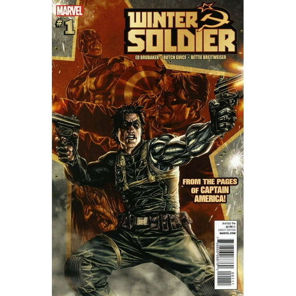 Winter Soldier #1 VF ; Marvel Comic Book