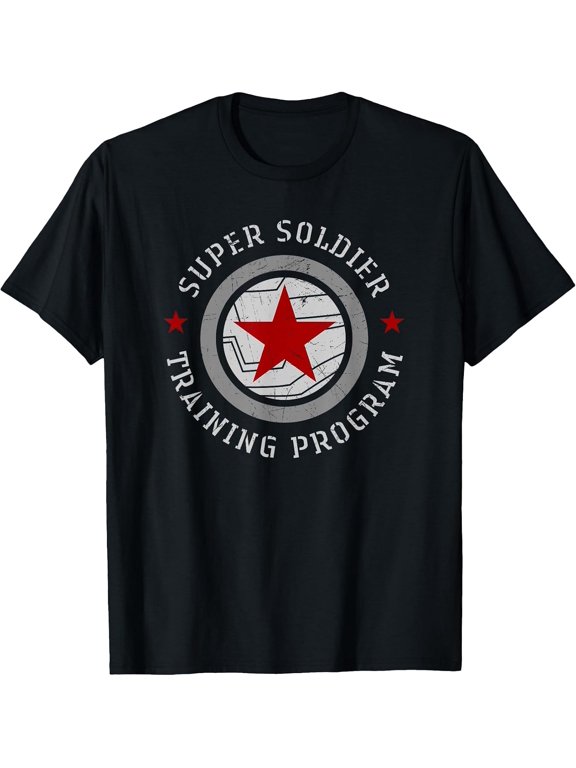 Winter Soldier Super Soldier Training Program Graphic Tee
