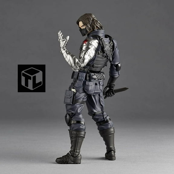 Winter Soldier Toys Revoltech Amazing Yamaguchi Winter Soldier Action Figure KO Ver.