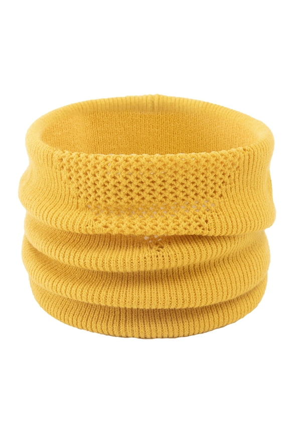 Winter Solid Color Knitted Neck Gaiter For Men And Women Neck Warmer Windproof Ski Mask Face Scarf for Cold Weather Outdoor Sports Breathable Soft Travel Scarf Lightweight Neck Protector