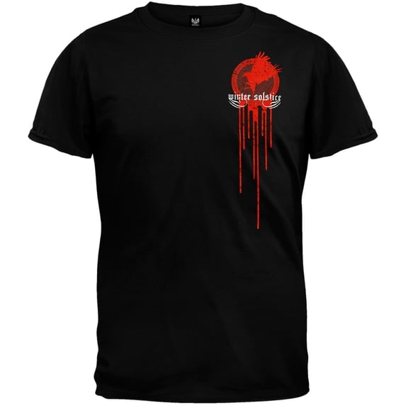 Winter Solstice Men's Eagle Short Sleeve T Shirt