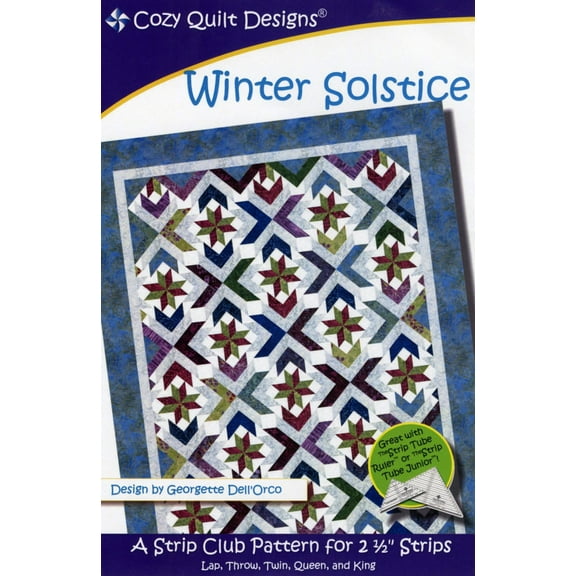 Winter Solstice Quilt Pattern by Cozy Quilt Designs