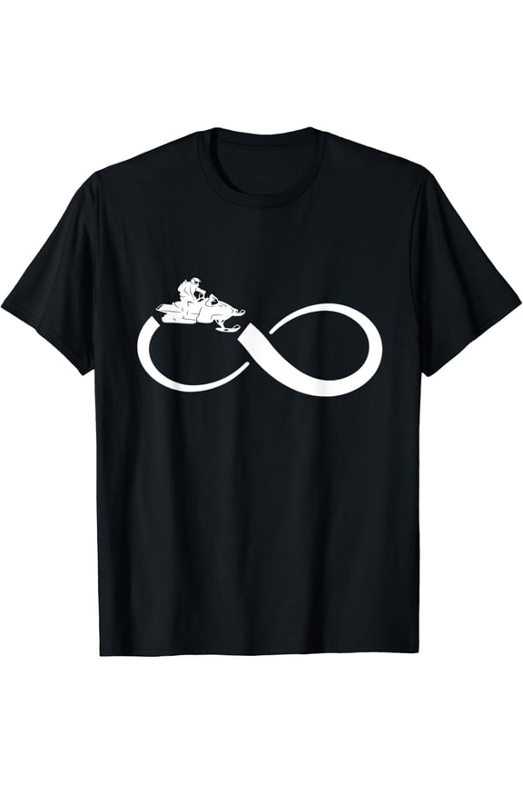 Winter Sport Infinity Snowcross Snowmobiling Snowmobile T-Shirt mens t shirt,black,women,funny,misfits,men,journey,t-shirt