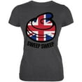 thumbnail image 1 of Winter Sports Flag Curling Sweep Sweep Great Britain Juniors Soft T Shirt Deep Heather LG, 1 of 1