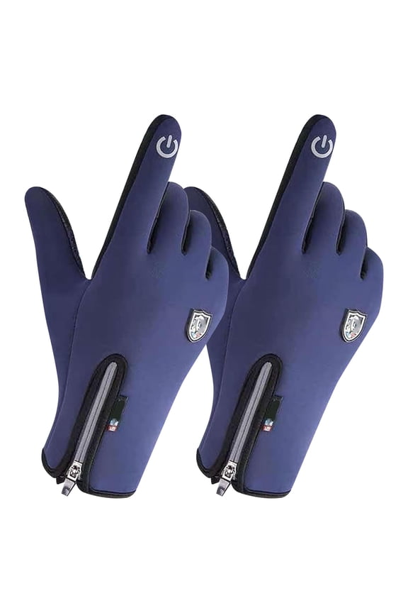 Winter Sports Gloves For Men Extreme Cold Weather Windproof Thermal Insulated Outdoor Athletic Training Gear 2PCS