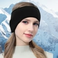 thumbnail image 1 of Winter Sports Headband with Ear Muffs for Running Hiking Skiing Cold Weather Outdoor Activities, 1 of 7