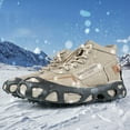 thumbnail image 1 of Winter Sports Ice Traction For Shoes And Boots With 30 Stainless Steel Studs For Walking Hiking Running In Ice And, 1 of 7
