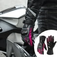 thumbnail image 1 of Winter Sports Insulated Motorcycle Gloves Thermo Grip for Men Women Winter Riding Comfort Touchscreen Ready Bon Fiber Construction, 1 of 6