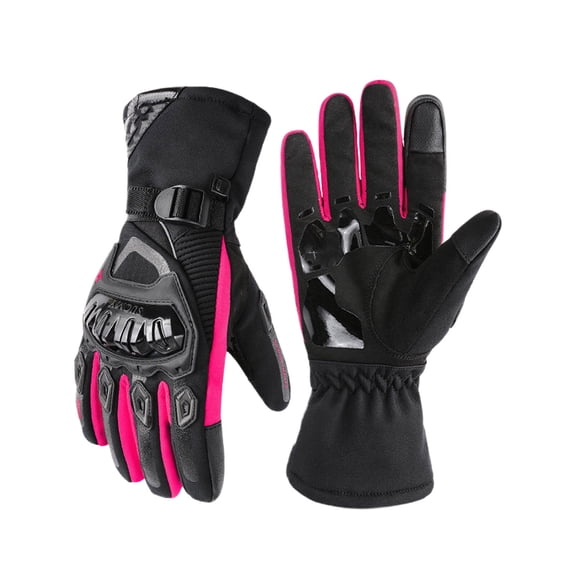 Winter Sports Insulated Weather Proof Motorbike Gloves Thermo Grip Winter Riding Gear for Men Women Durable Touchscreen Compatible Windproof Performance
