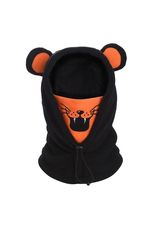 Winter Sports Winter Hat for Kids Boys Girls Washable Windproof Cold Weather Headgear Youth Winter Gear for Outdoor Activities
