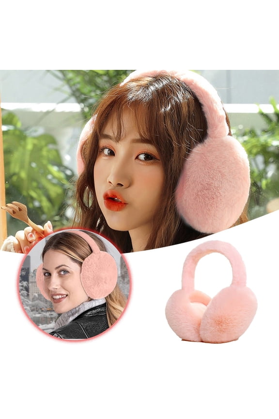 Winter Sports Product Title Winter Cartoon Earmuffs for Female Students - Cozy Antifreeze Ear Warmers to Stay Warm During Cold Weather
