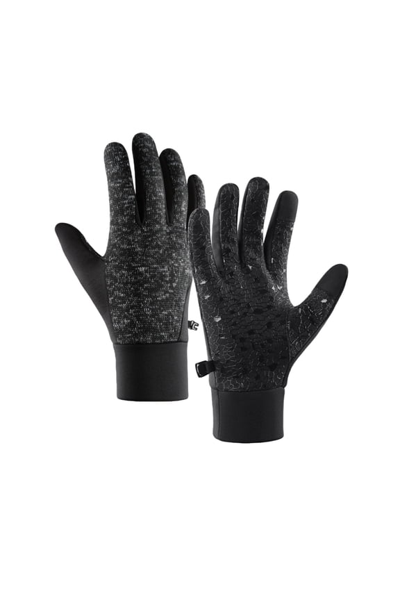 Winter Sports Touchscreen Warm Knitted Gloves for Outdoor Running Cycling and Cold Weather Performance
