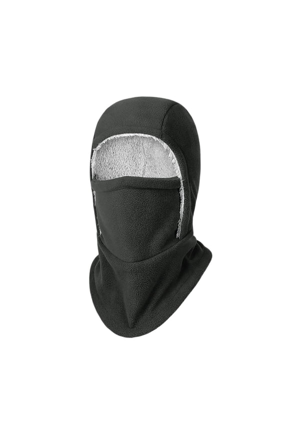 Winter Sports Unisex Thermal Windproof Neck Gaiter Hood With Full Face Coverage For Cold Weather Outdoor Activities And Extreme Conditions