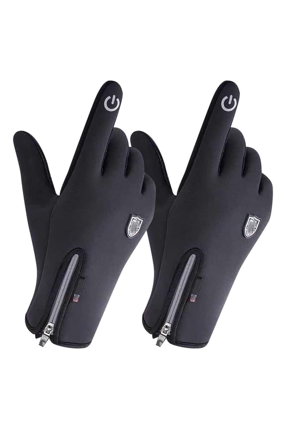Winter Sports Winter Gloves for Men Outdoor Performance Gear with Windproof Water and Velvet 2PCS