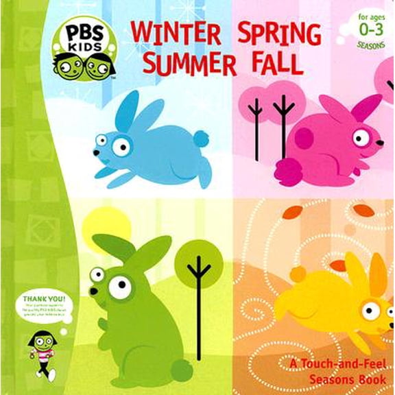 Pre-Owned Winter Spring Summer Fall (Pbs: a Touch and Feel Seasons Book)
