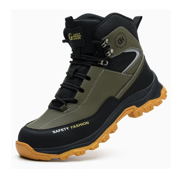 Winter Steel Toe Boots for Men Women Waterproof Warm Comfortable Slip Resistant Snow Work Boots Puncture Resistant Safety Winter Work Boot