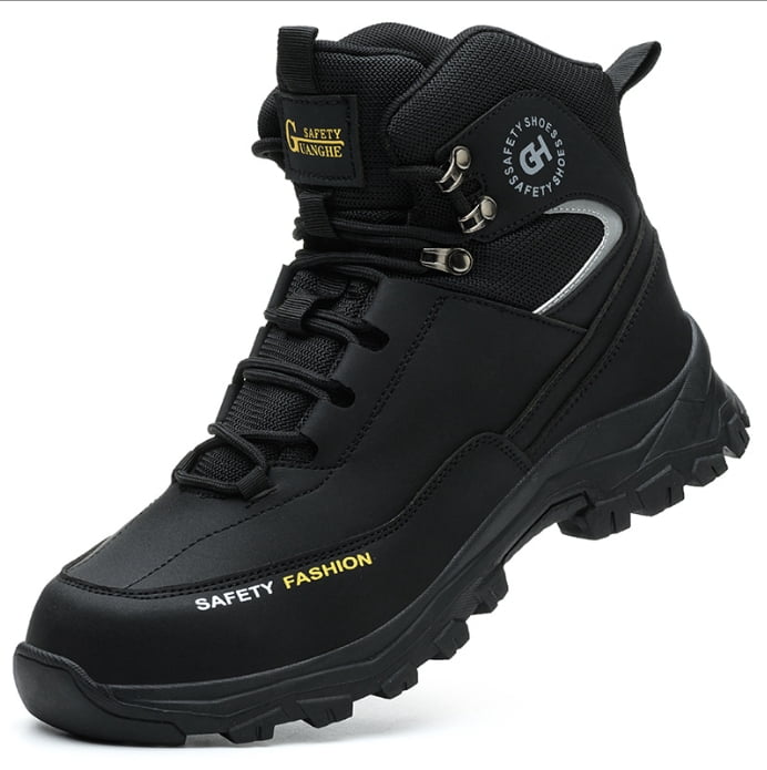 Steel Toe Work Boots - Warm Comfortable Slip Resistant Snow Boots - Waterproof Amazon.com | ANGRYRAM Winter Steel Toe Boots for Men Women  main image 4