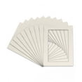 thumbnail image 1 of Winter Suede Acid Free 11x17 Picture Frame Mats with White Core Bevel Cut for 8.5x11 Pictures -, 1 of 4