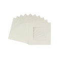 thumbnail image 1 of Winter Suede Acid Free 20x20 Picture Frame Mats with White Core Bevel Cut for 12x12 Pictures - Fits, 1 of 4