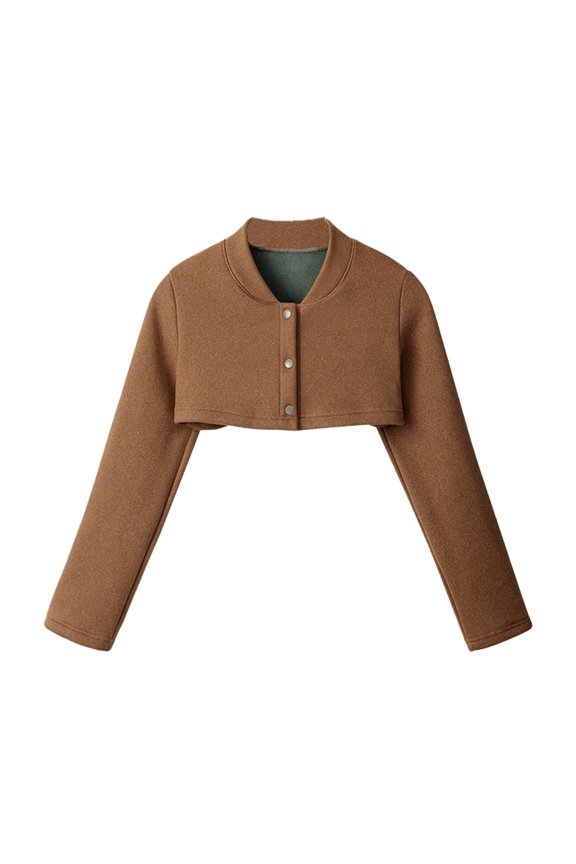 Winter Suede Shoulder -Care Women Sleeping Shoulder Neck Physiotherapy Protect Shoulder - Brown-Brown -L