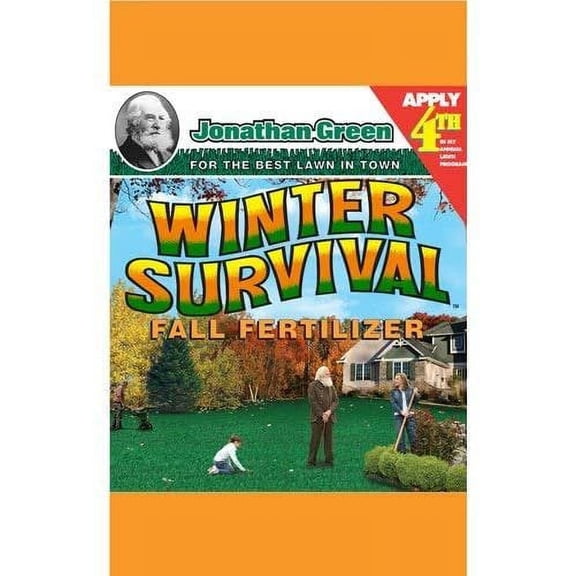 Jonathan Green Winter Survival Fall Lawn Fertilizer Granules - Outdoor Use - 5,000 Square Feet