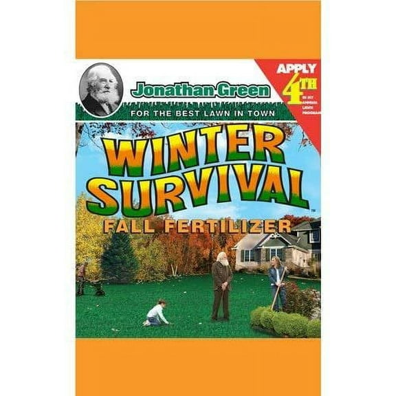 Jonathan Green Winter Survival Fall Fertilizer Granules - Lawn, Outdoor - 5000 Square Feet  Outdoor & Indoor Plant Use, Easy Application