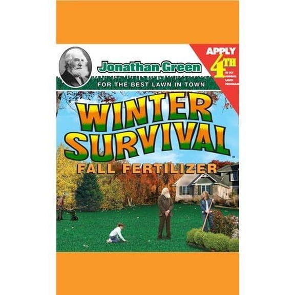 Jonathan Green Winter Survival Fall Fertilizer Granules - Lawn, Outdoor - 5000 Square Feet