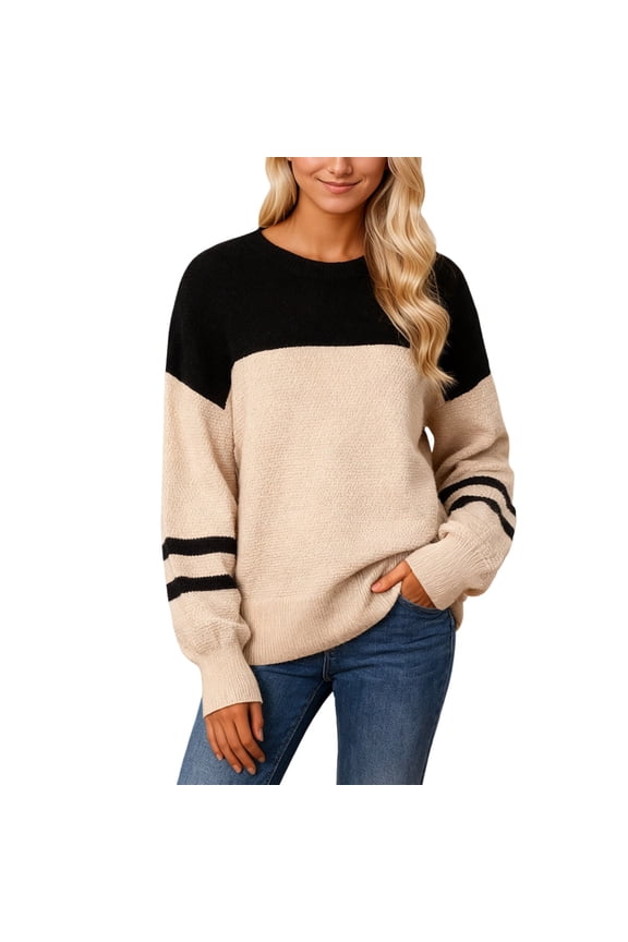 Winter Sweaters for Women Stylish Pullover Sweater For Fall And Winter Top For Layering And Casual Wear Ugly Christmas Sweaters