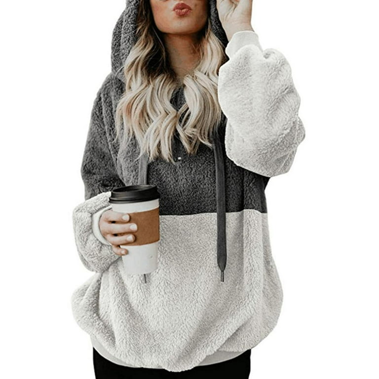 Walmart hot sale fluffy pullover