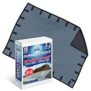 Winter Swimming Pool Cover for 18 ft x 40 ft Inground Rectangular Pool Size, Durable Choice Series, Solid Material, Color - Blue Stone, Pool Cover Choice 341840RCHOICE