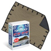 Winter Swimming Pool Cover for 25 ft x 50 ft Inground Rectangular Pool Size, Top Choice Series, Solid Material, Color - Desert Sand , Pool Cover Choice 602550RCHOICE