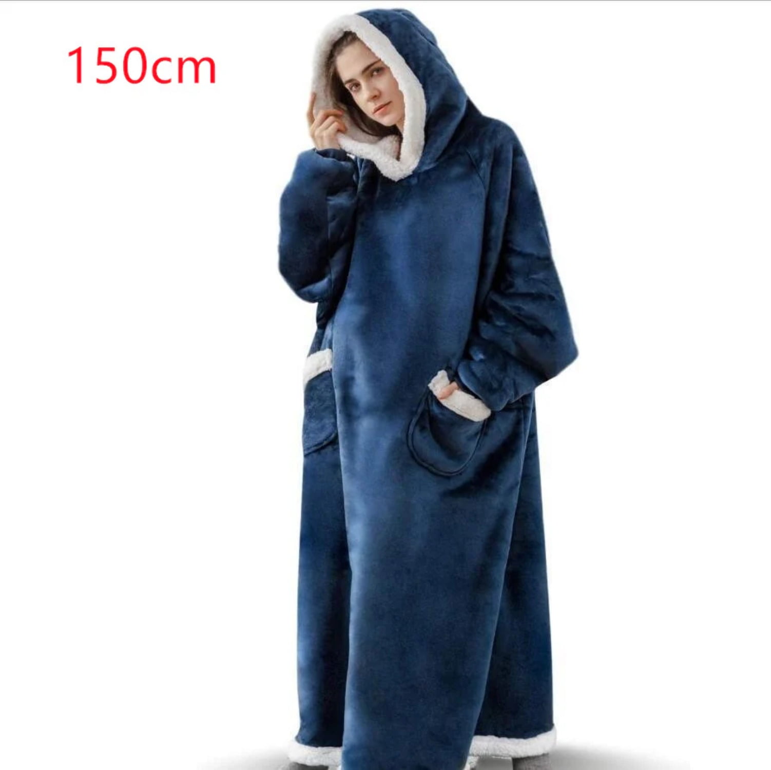 Winter TV Hoodie Blanket Winter Warm Home Clothes Women Men Oversized Pullover With Pockets Walmart